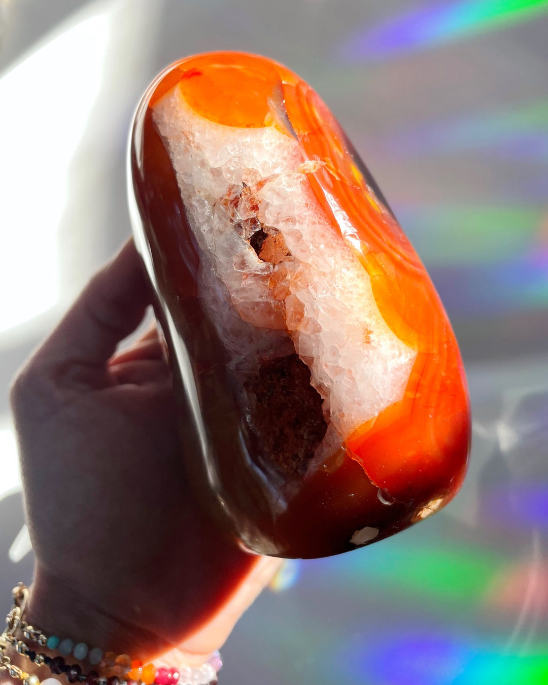 Carnelian Agate Freeform - Baltic Mermaid