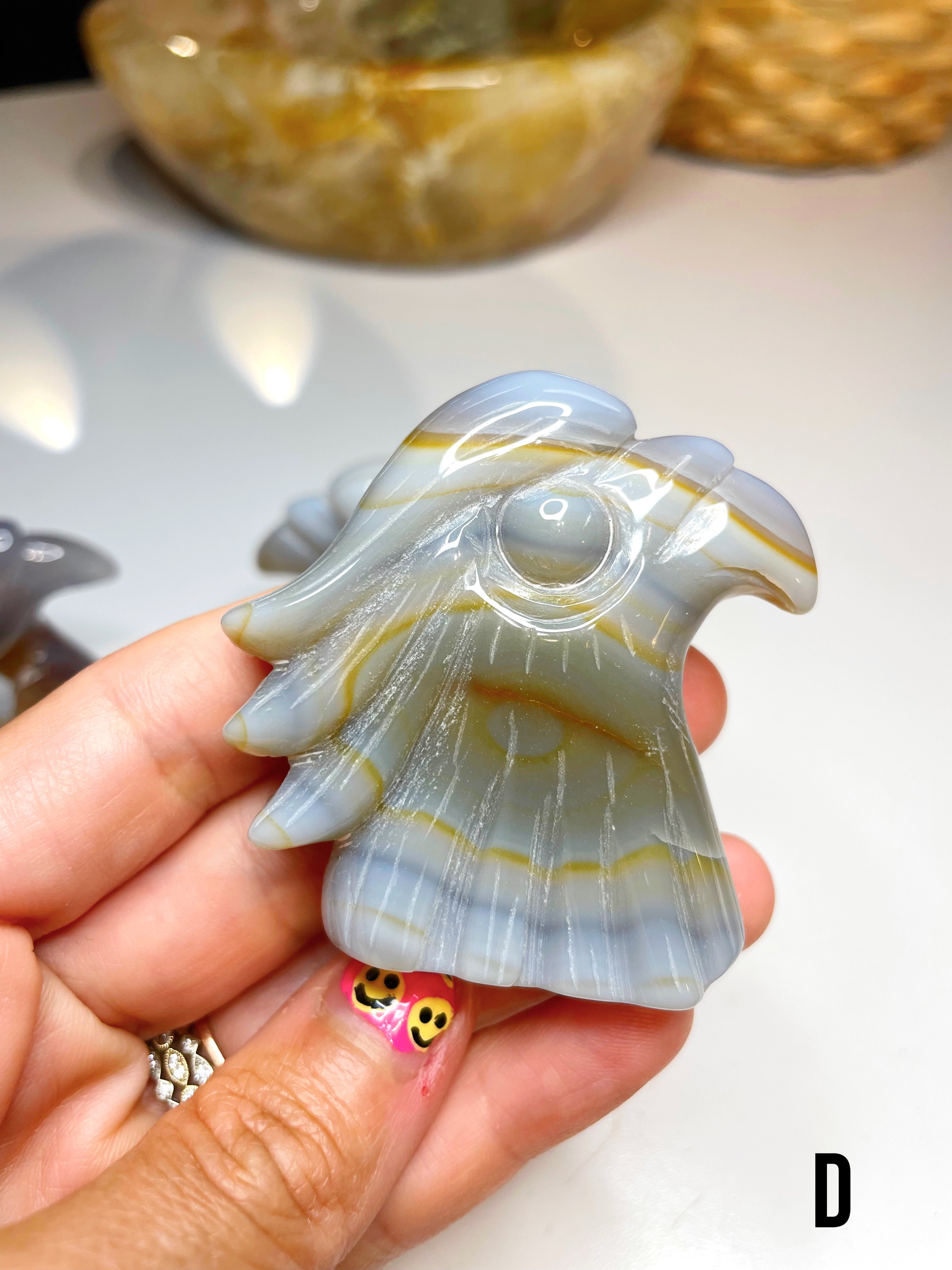 Druzy Agate Bird - Baltic Mermaid