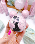 Rhodonite Sphere