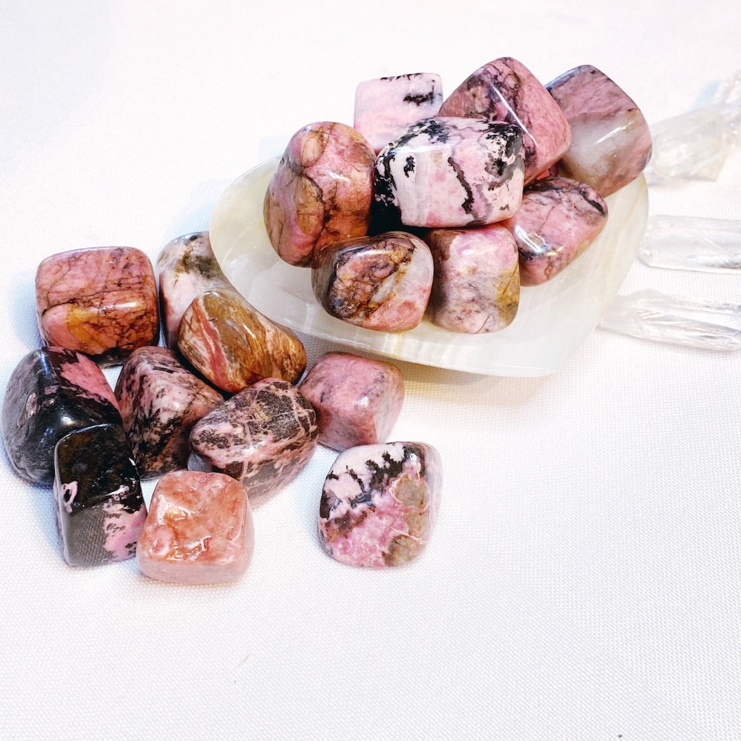 Rhodonite Tumbled Stones