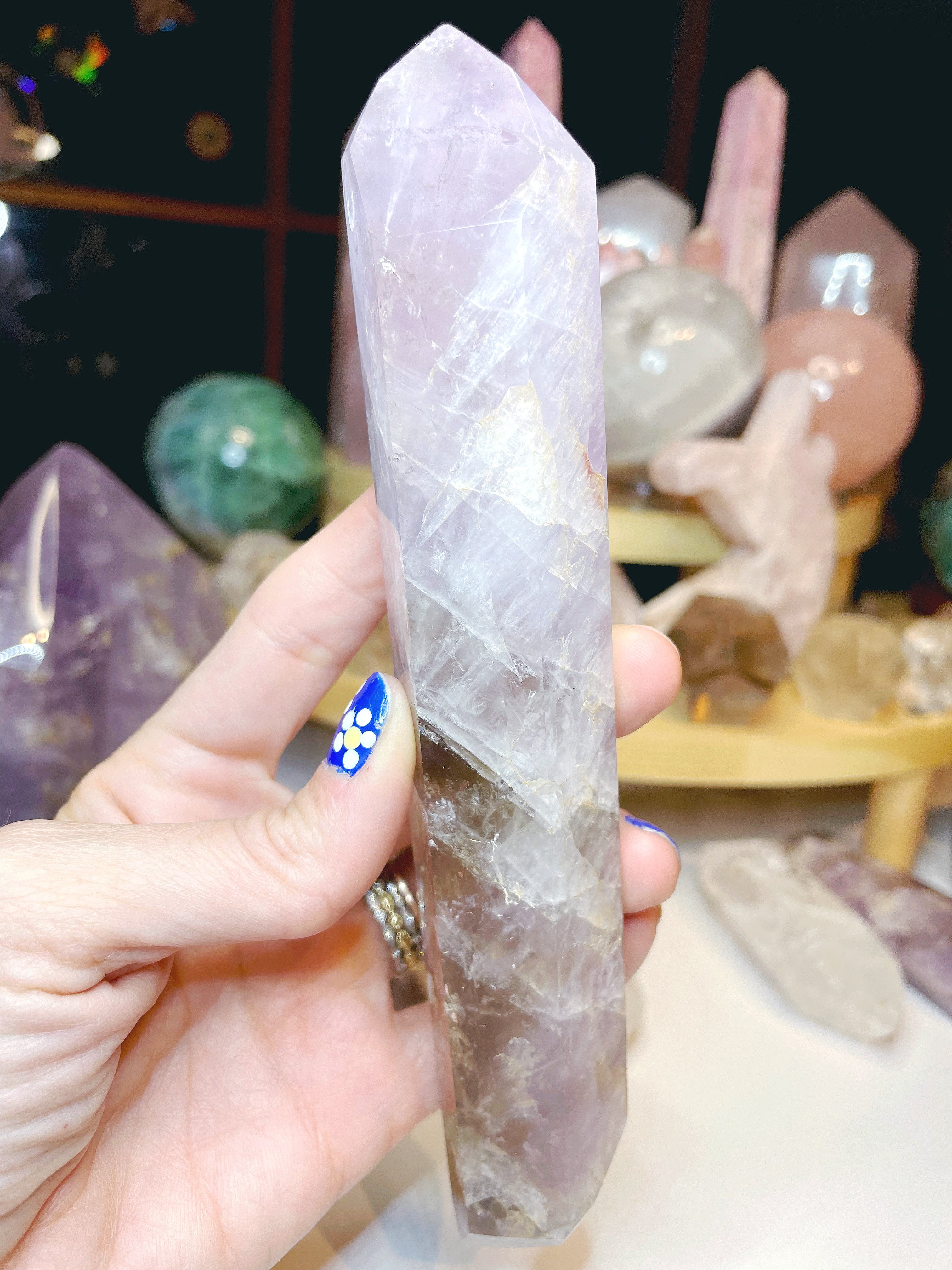 Double Terminated Super Seven Point - Baltic Mermaid