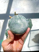 Moss Agate Sphere - Baltic Mermaid