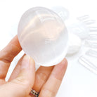 Selenite Palm Stones - Baltic Mermaid