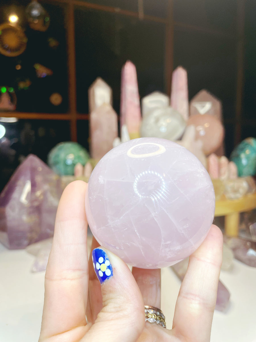 Rose Quartz Sphere