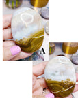 Ocean Jasper Palm Stones - Large