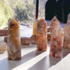 Flower Agate Lil Towers - Baltic Mermaid