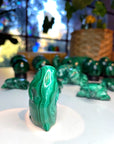 Malachite Carved Penguin