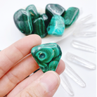 Malachite Tumbled Stones - Baltic Mermaid