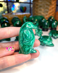 Malachite Carved Penguin