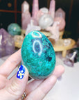 Chrysocolla Egg