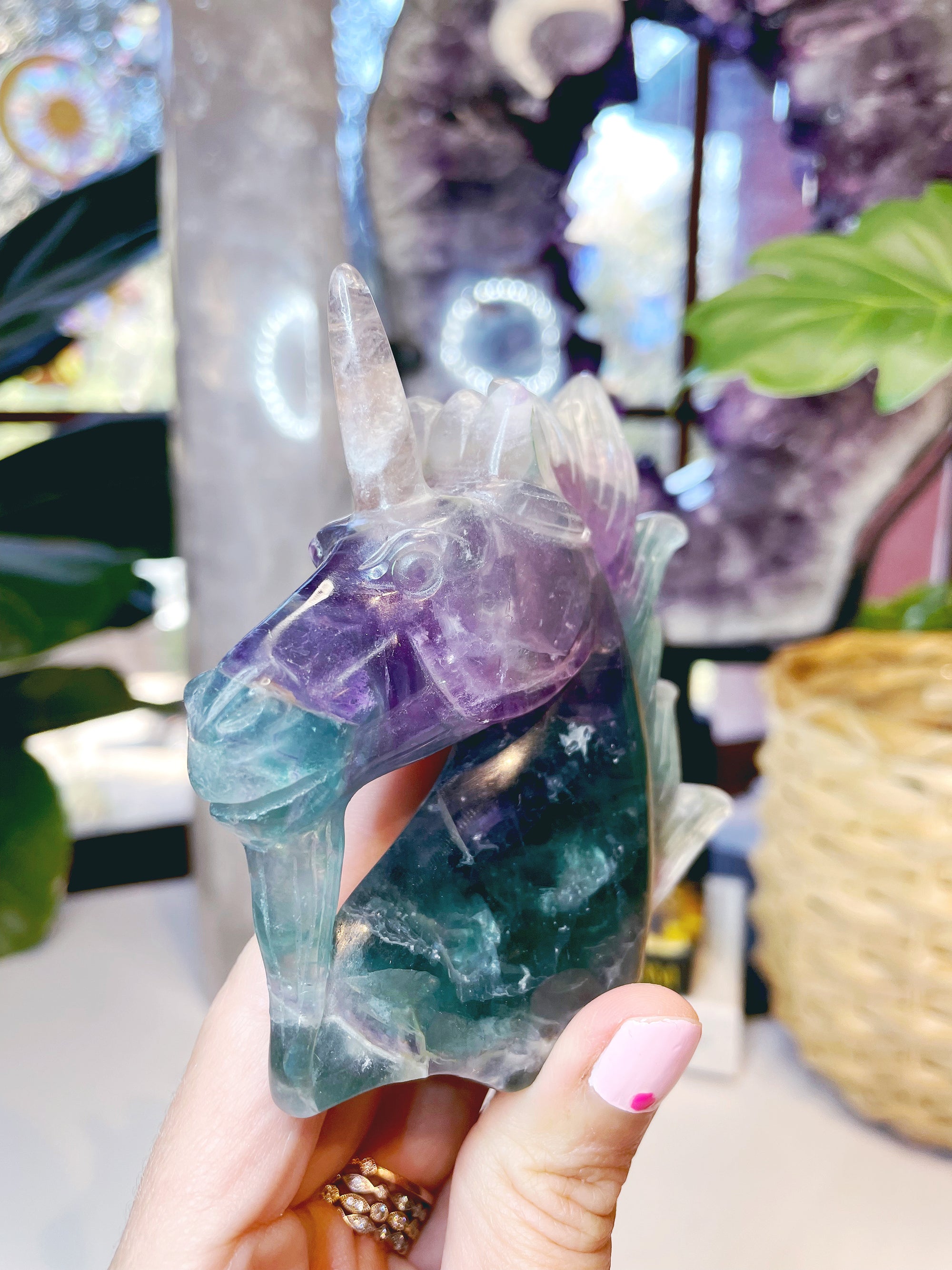 Fluorite Unicorn