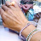 Light Amethyst Candy Bracelet - Baltic Mermaid