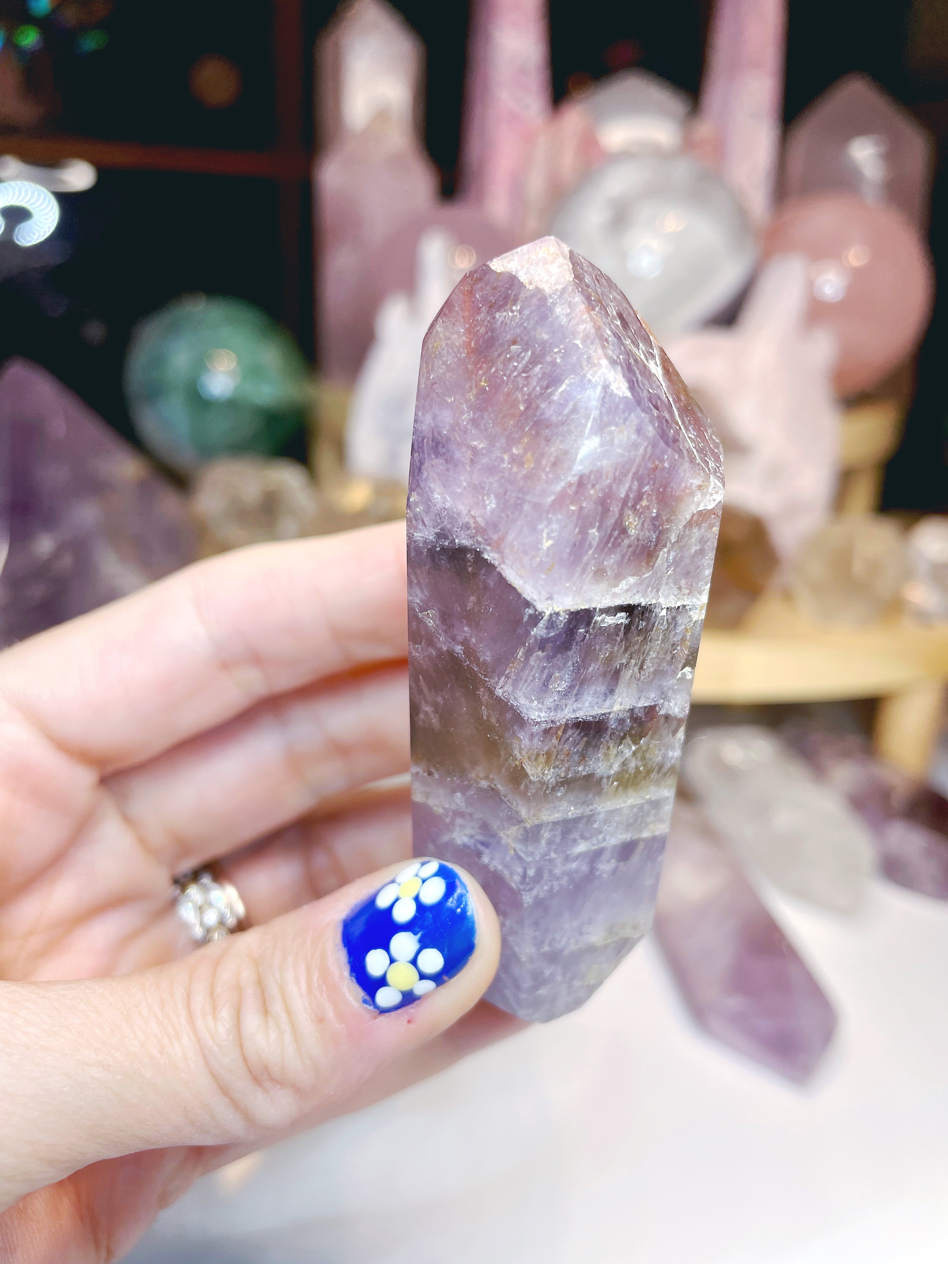 Double Terminated Super Seven Point - Baltic Mermaid