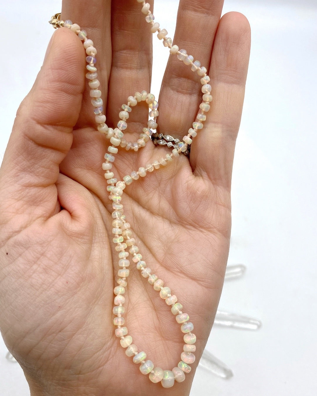 Ethiopian Opal Candy Necklace - Baltic Mermaid