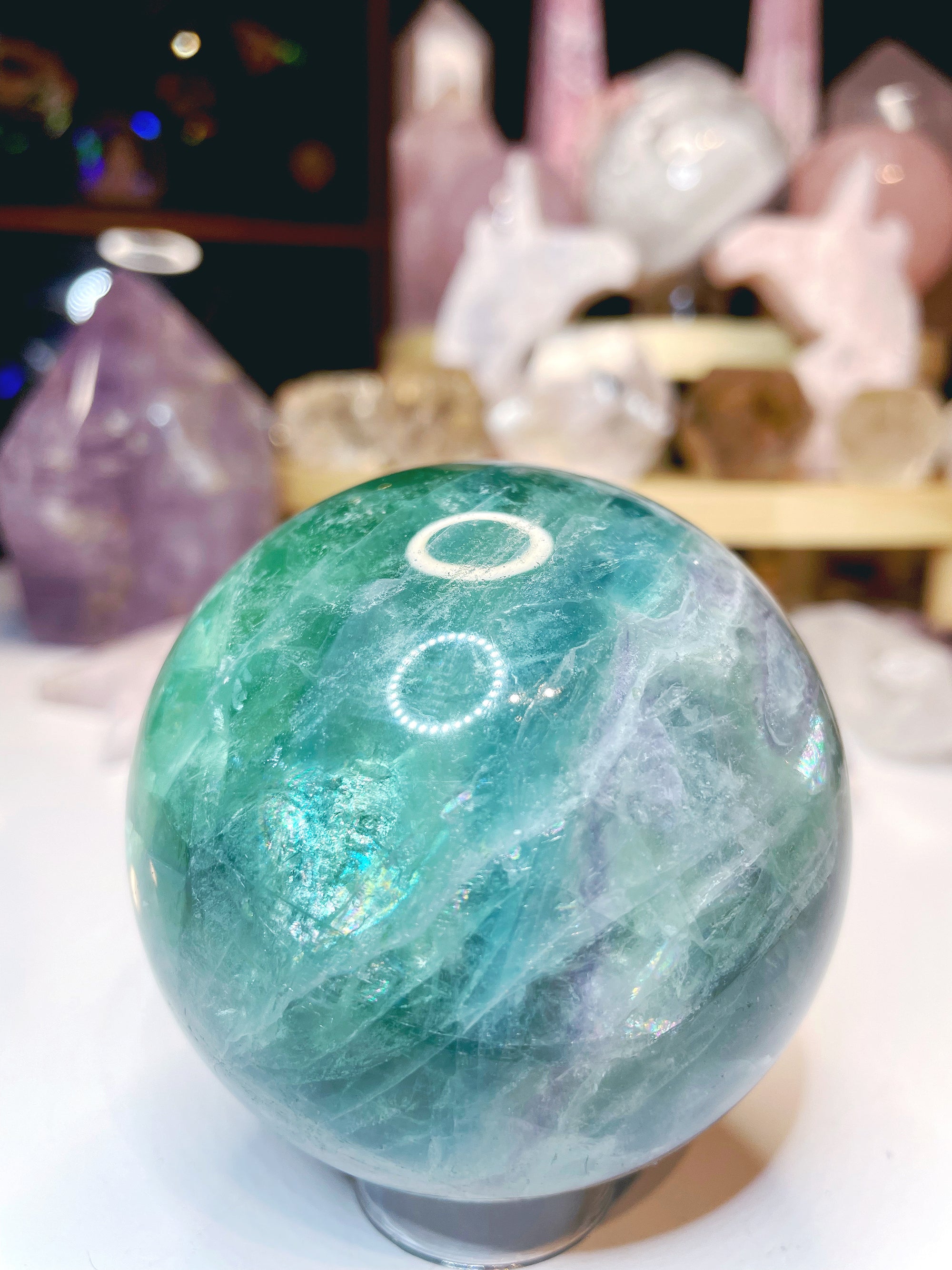 Fluorite Sphere