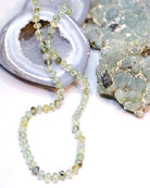 Prehnite with Epidote Candy Necklace - Baltic Mermaid