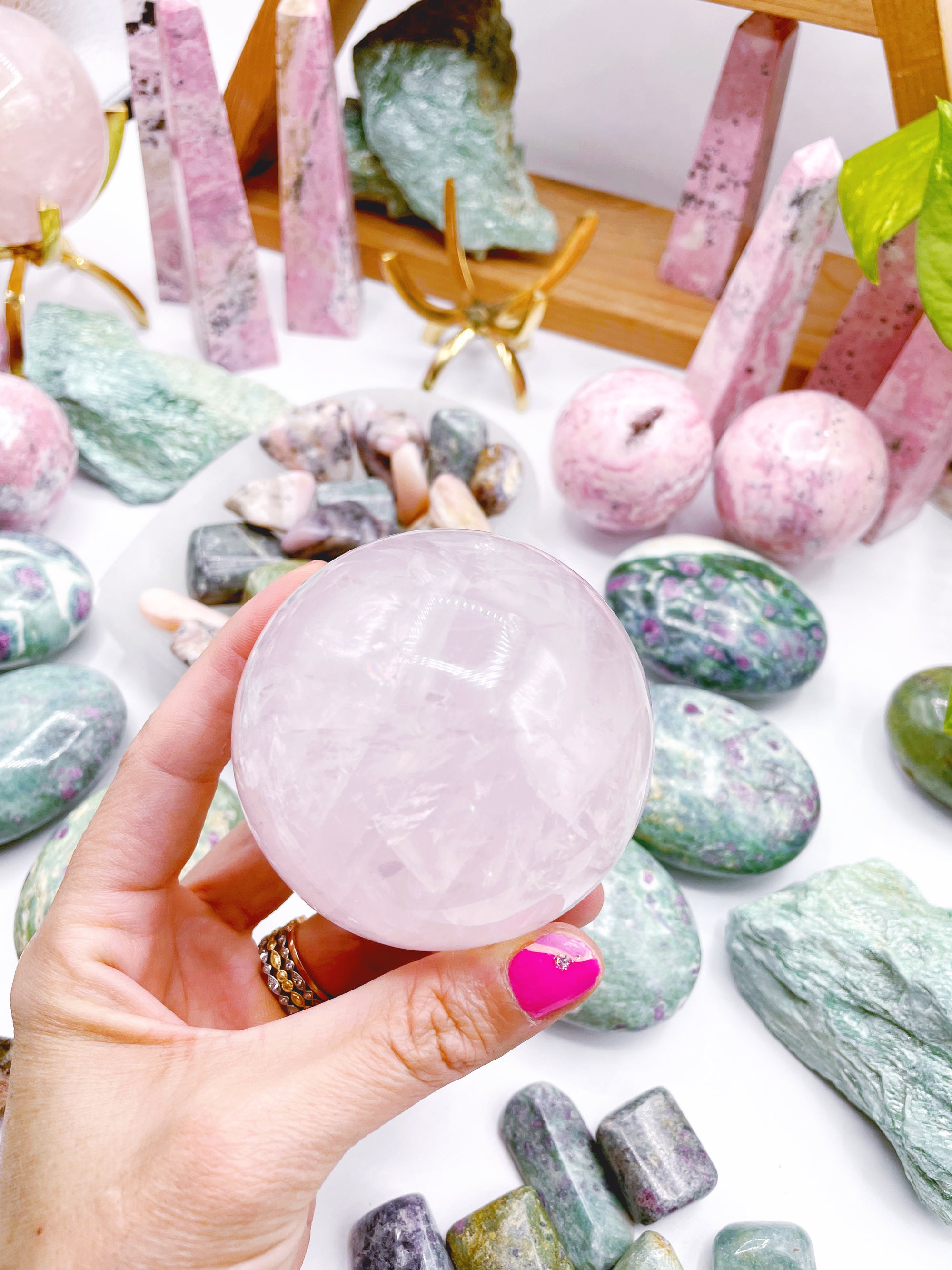 Rose Quartz Sphere