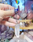 Clear Quartz Keychain