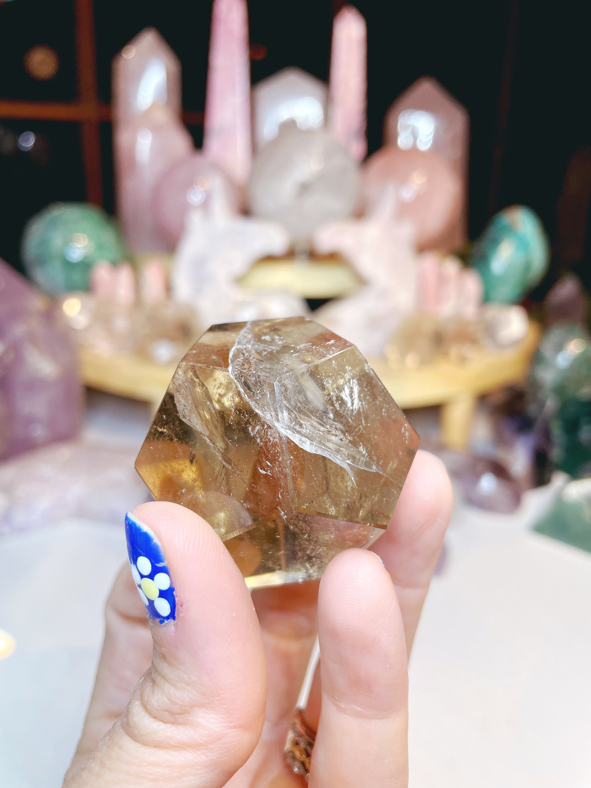 Smoky Quartz Dodecahedron