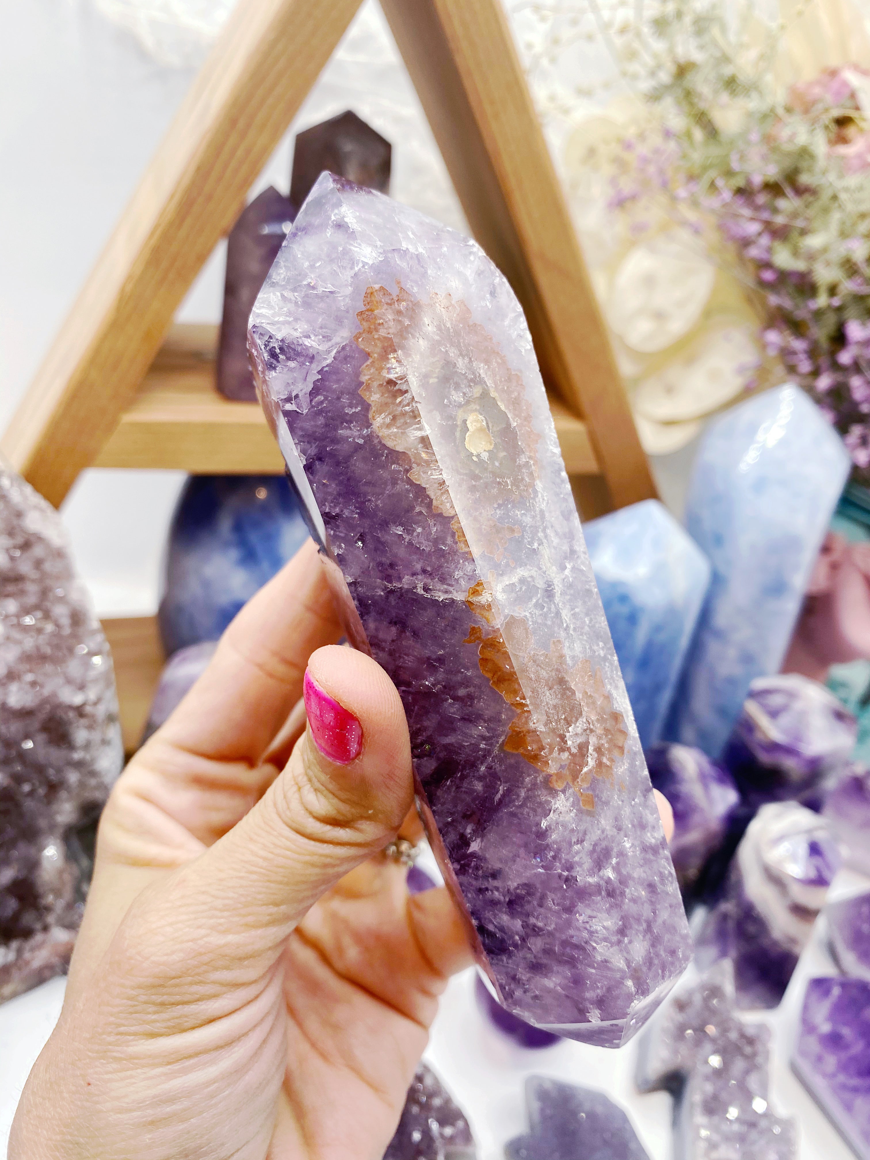 DT Amethyst Cluster Point - Baltic Mermaid