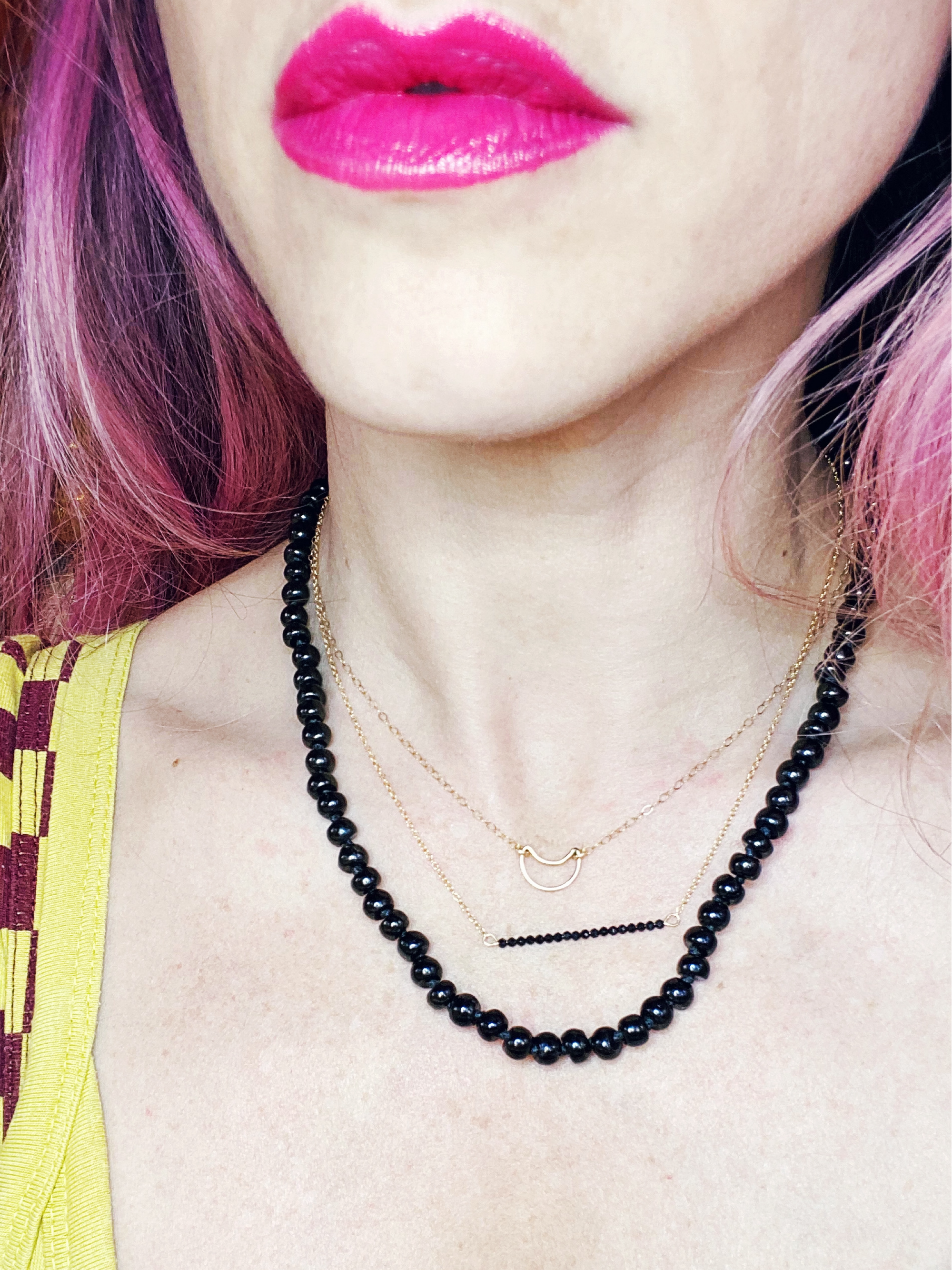 Jet Candy Necklace