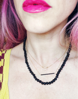 Jet Candy Necklace