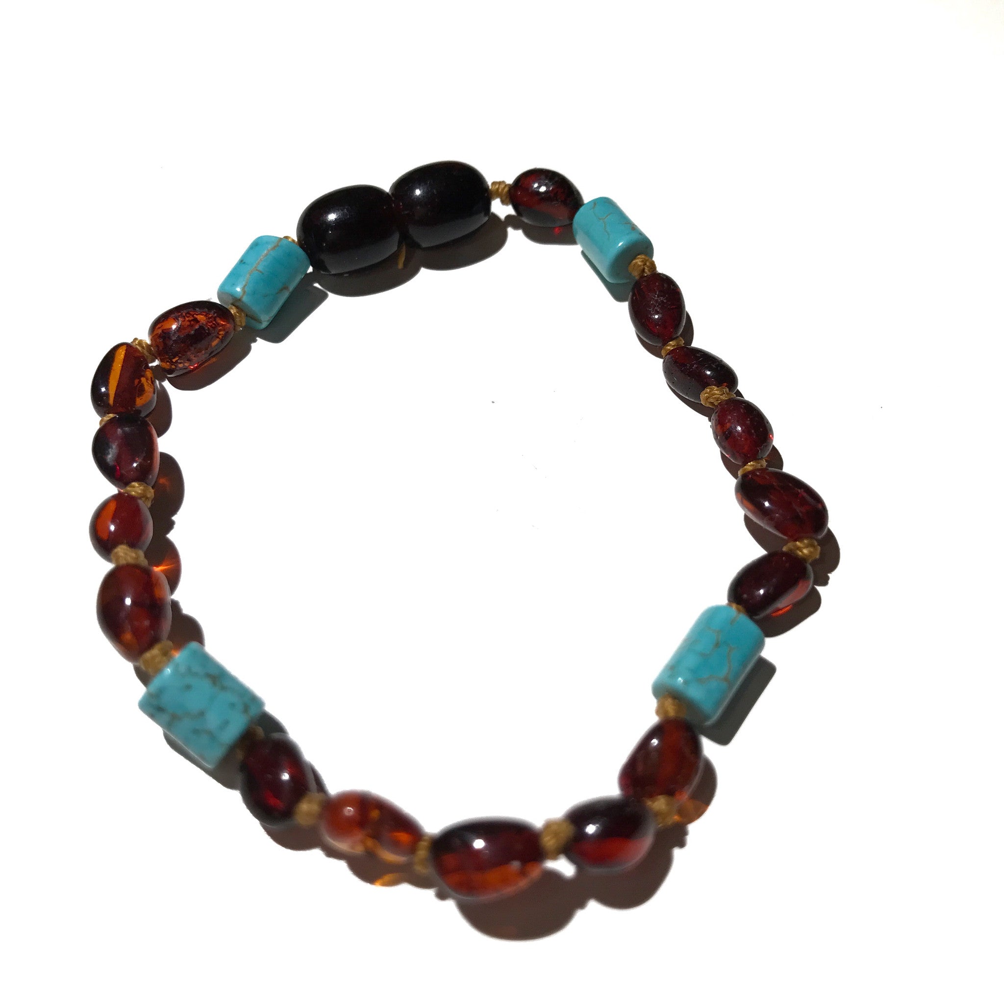 Warrior Baltic Amber Bracelet - Baltic Mermaid