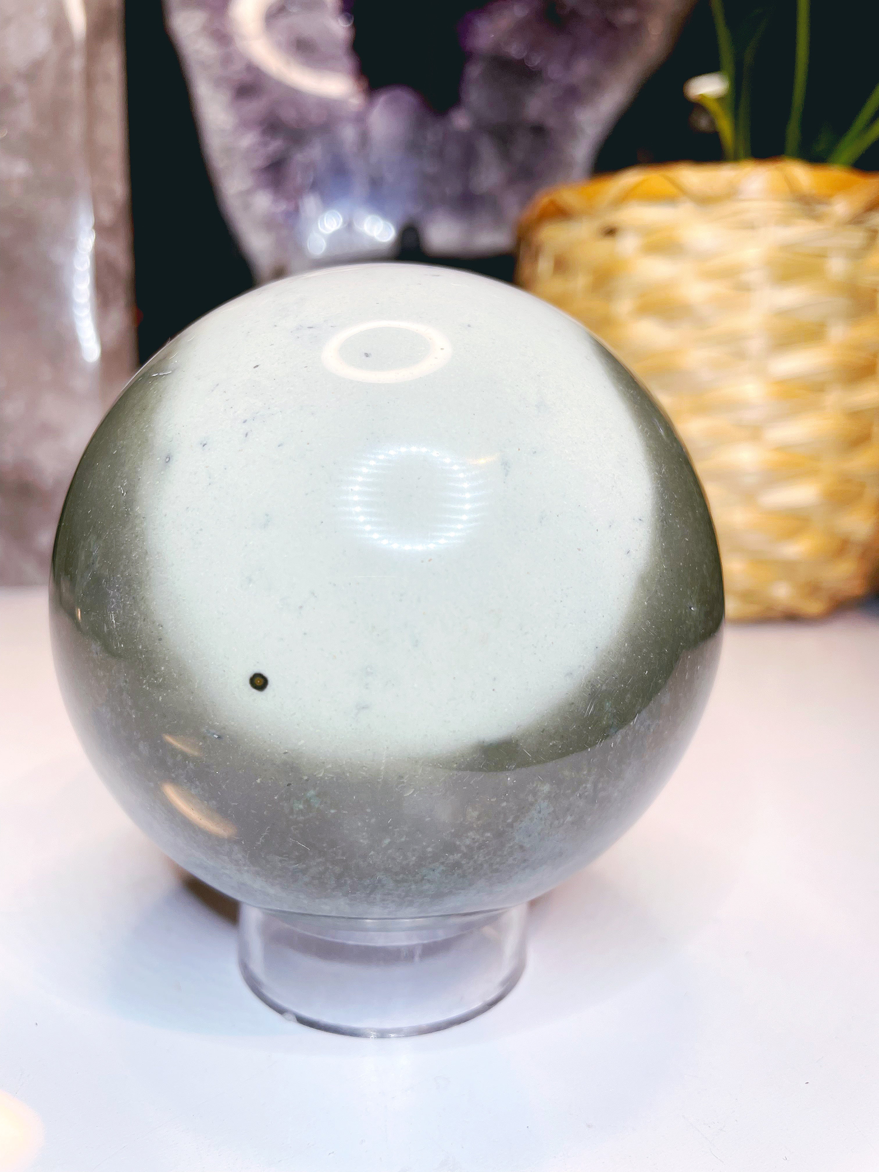 Polychrome Jasper Sphere - Large - Baltic Mermaid