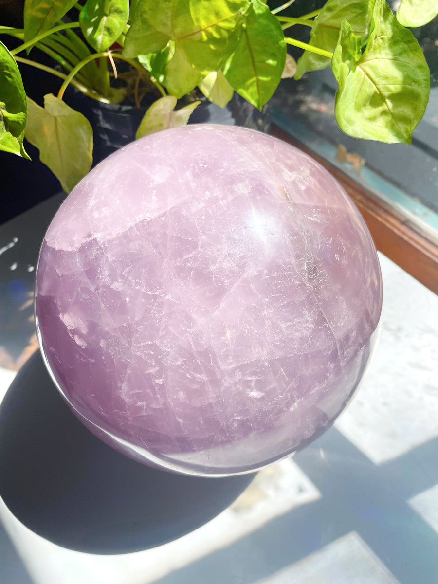Large Rose Quartz Sphere