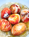 Carnelian Agate Palm Stones