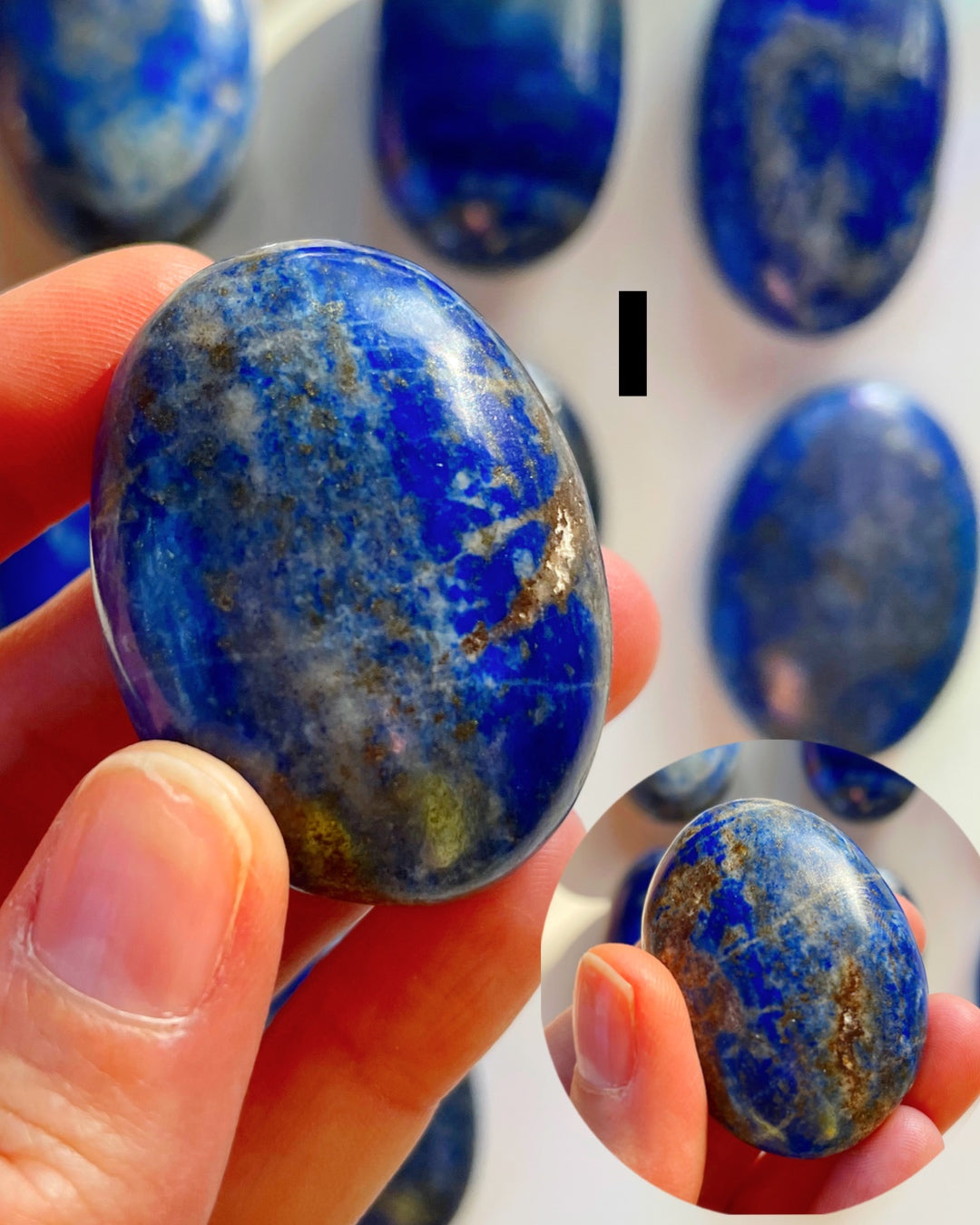 Lapis Lazuli Palm Stones