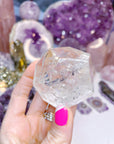 Quartz Dodecahedron w/ Hematoid inclusions