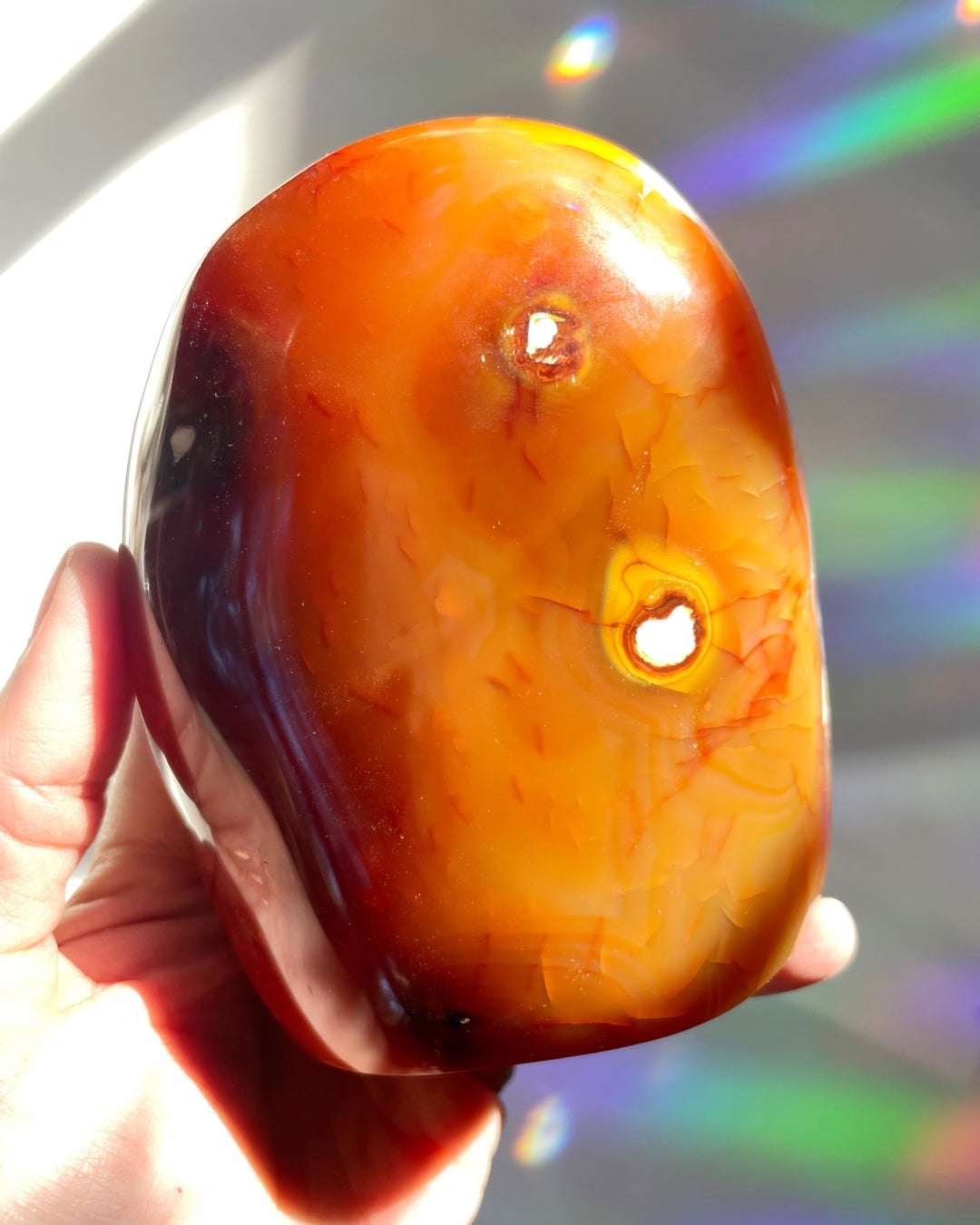 Carnelian Agate Freeform - Baltic Mermaid