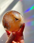 Flower Agate Sphere