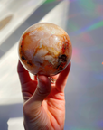 Flower Agate Sphere