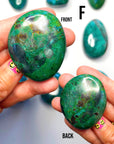 Chrysocolla Palm Stones/Large Tumbles