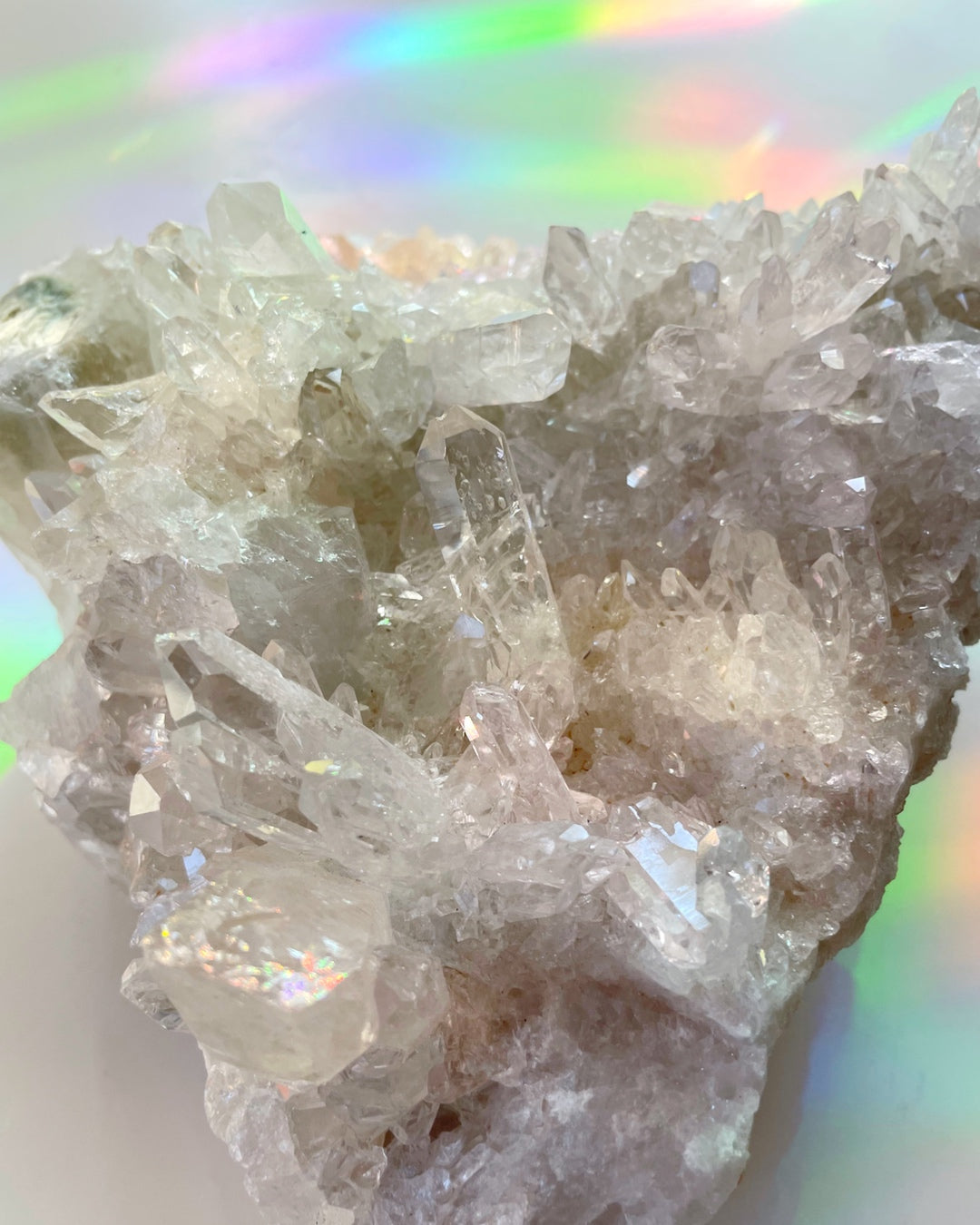 Clear Quartz Cluster - Baltic Mermaid