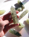 Prehnite with Epidote Lil Tower