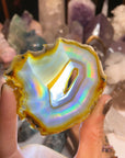 Iris Agate Slice - AAA