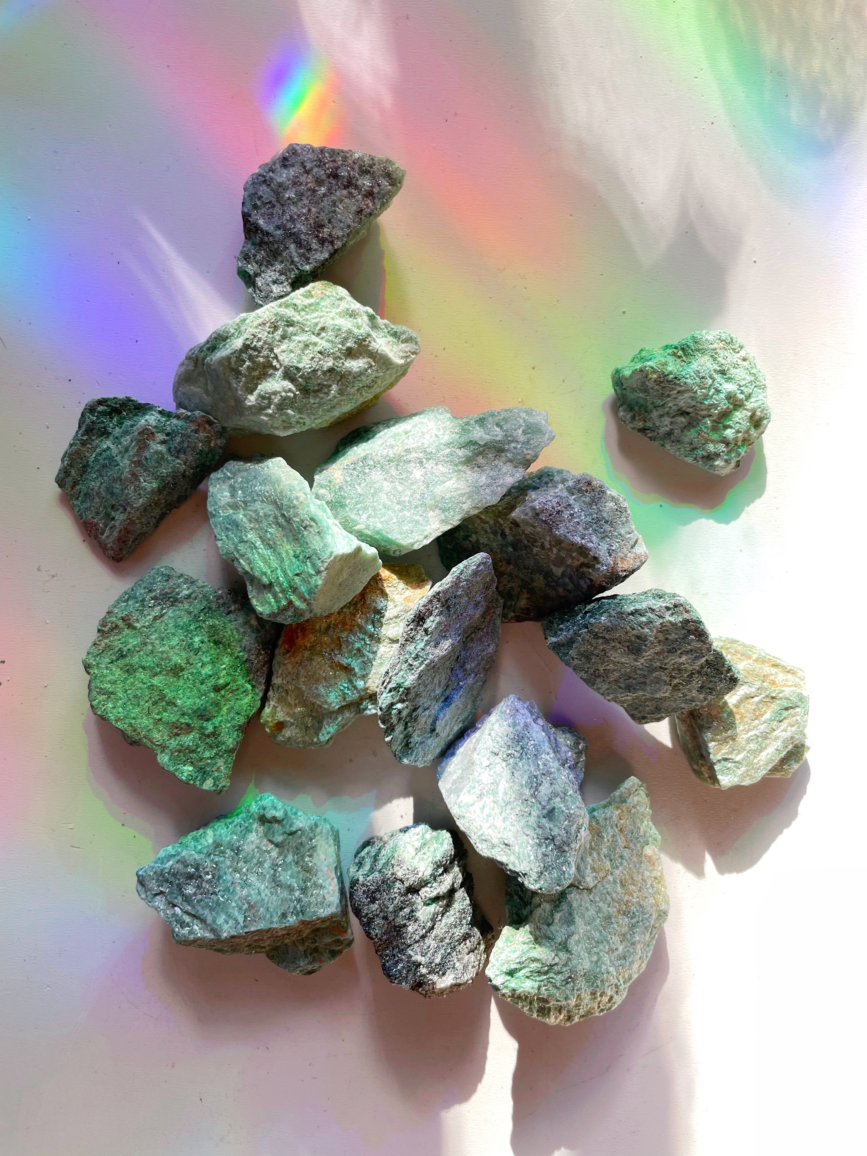 Raw Fuchsite - Mini - Baltic Mermaid