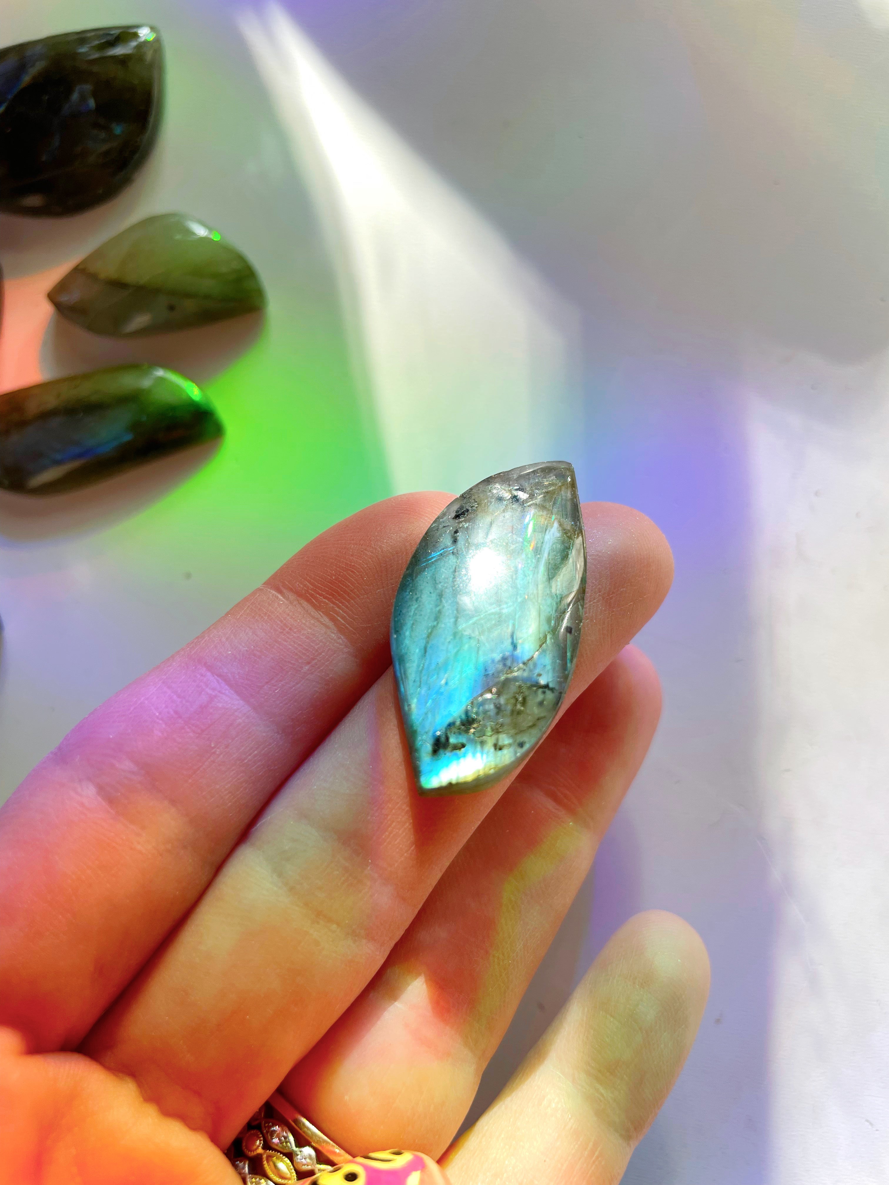 Labradorite “Leafy” Shape - Baltic Mermaid