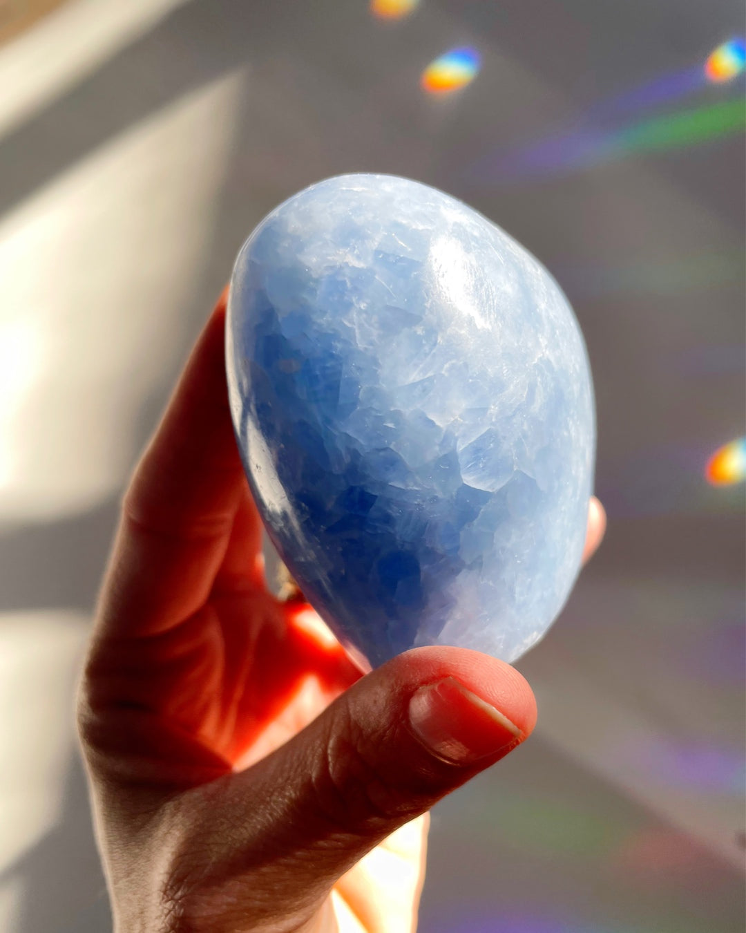 Blue Calcite Freeform - Baltic Mermaid