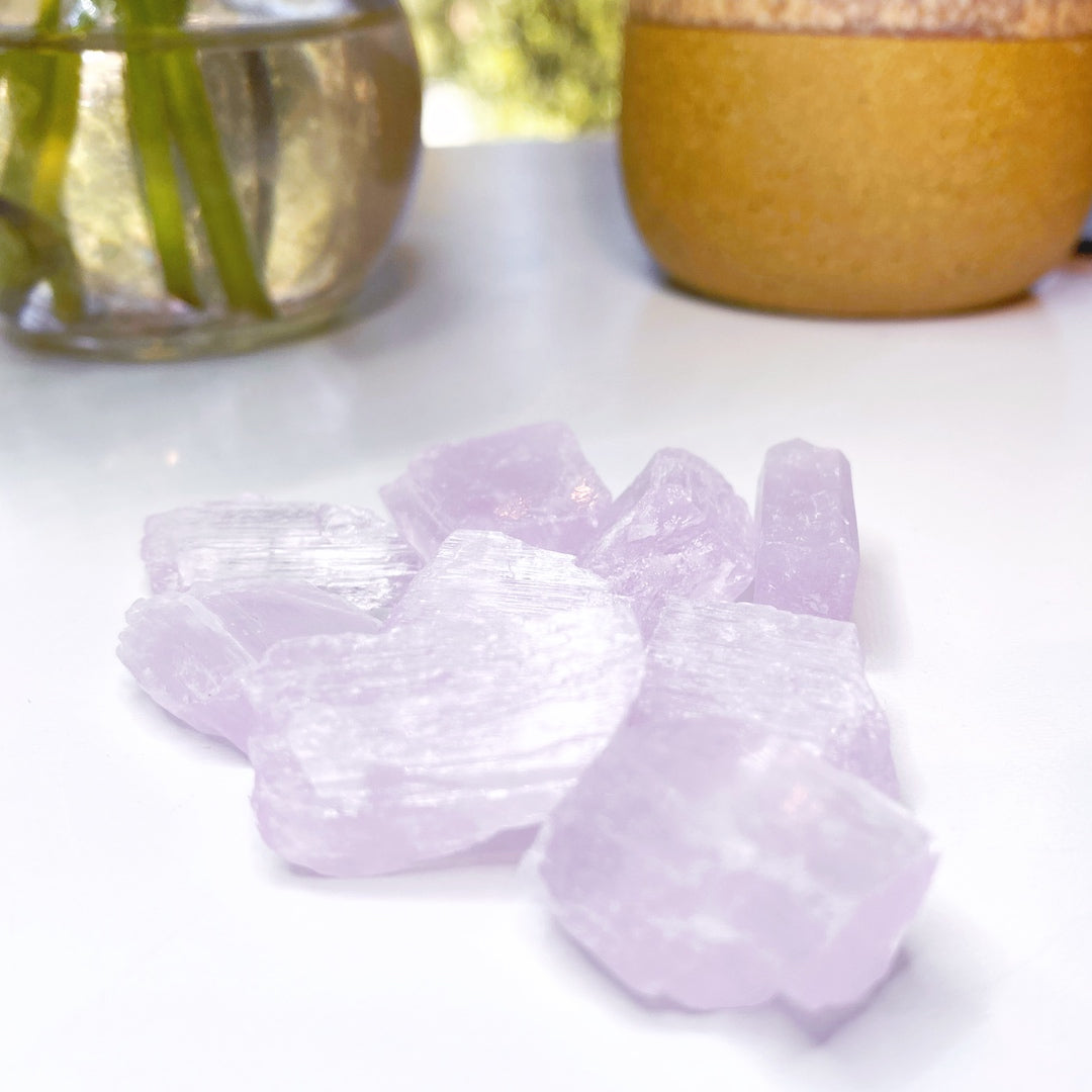 Raw Kunzite