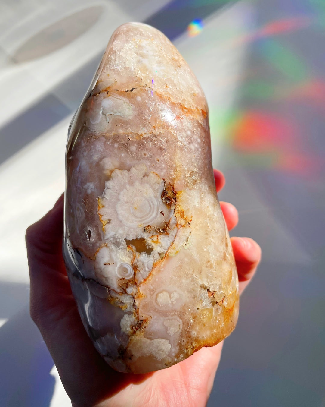 Flower Agate Freeform