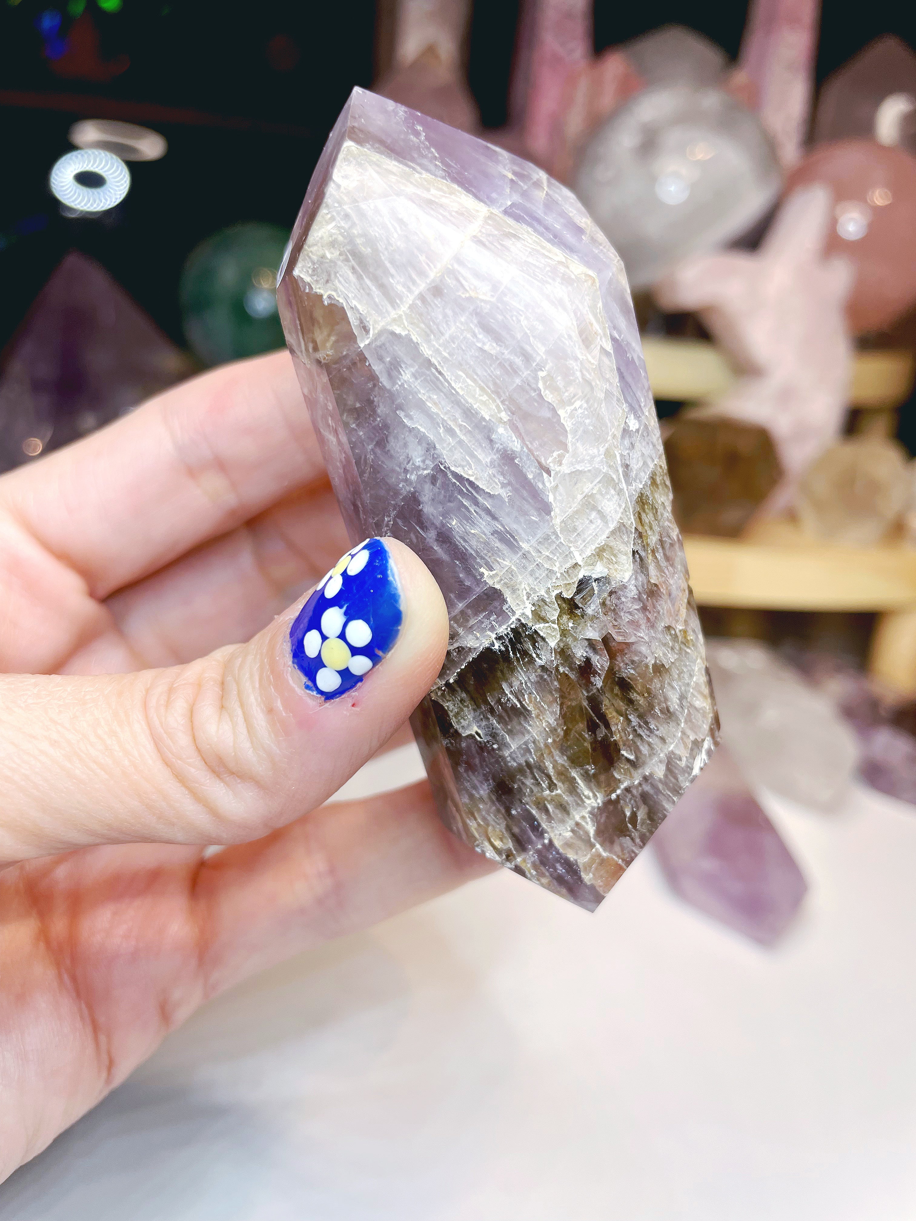 Double Terminated Super Seven Point - Baltic Mermaid