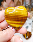 Tiger Eye Hearts