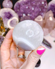 Quartz/Agate Amethyst Sphere