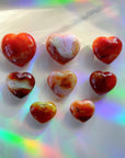 Carnelian Agate Hearts