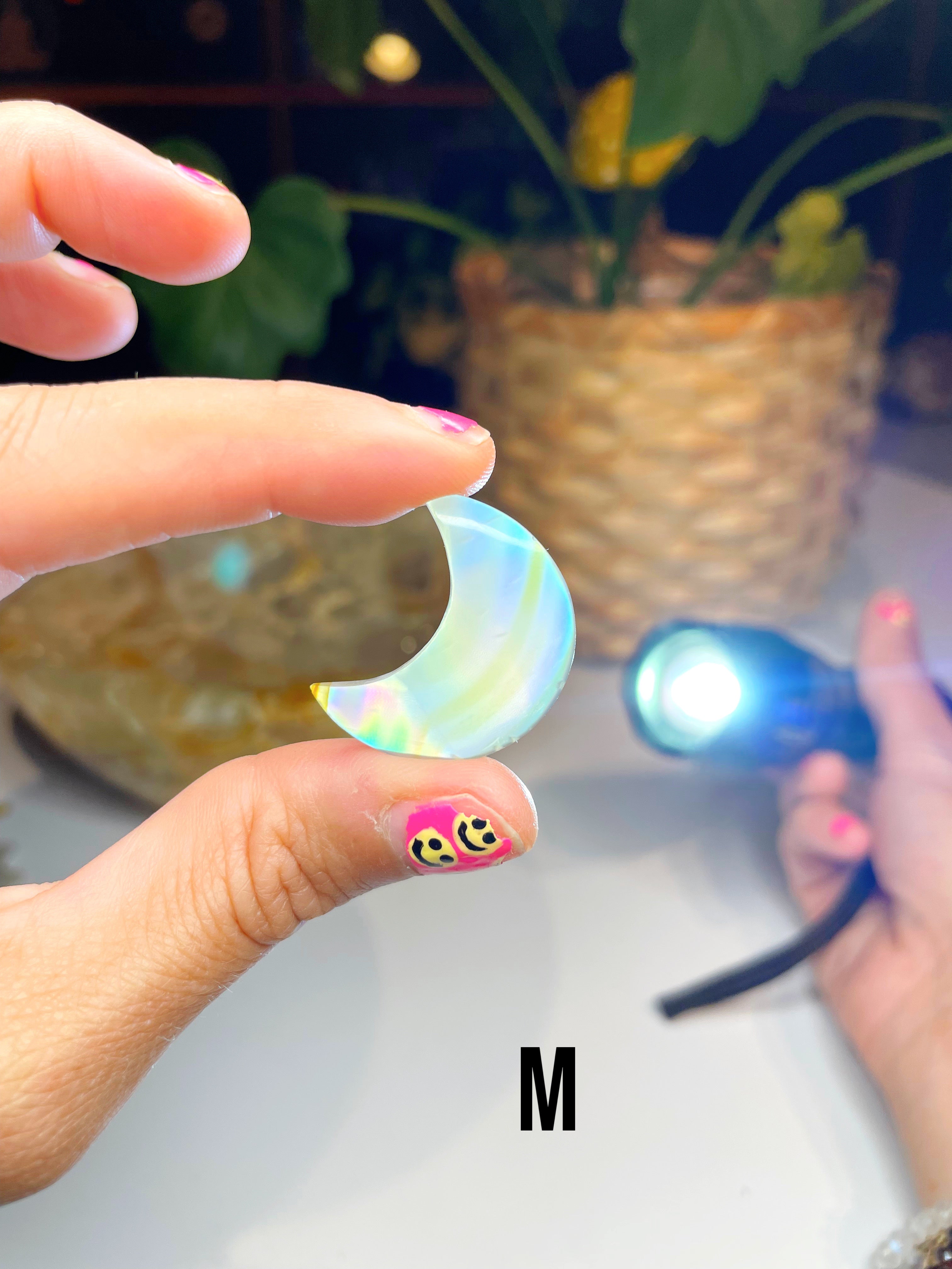 Iris Agate Moons - Baltic Mermaid