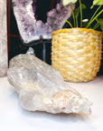 Large Natural Smoky Quartz Point w/ Chlorite Phantoms